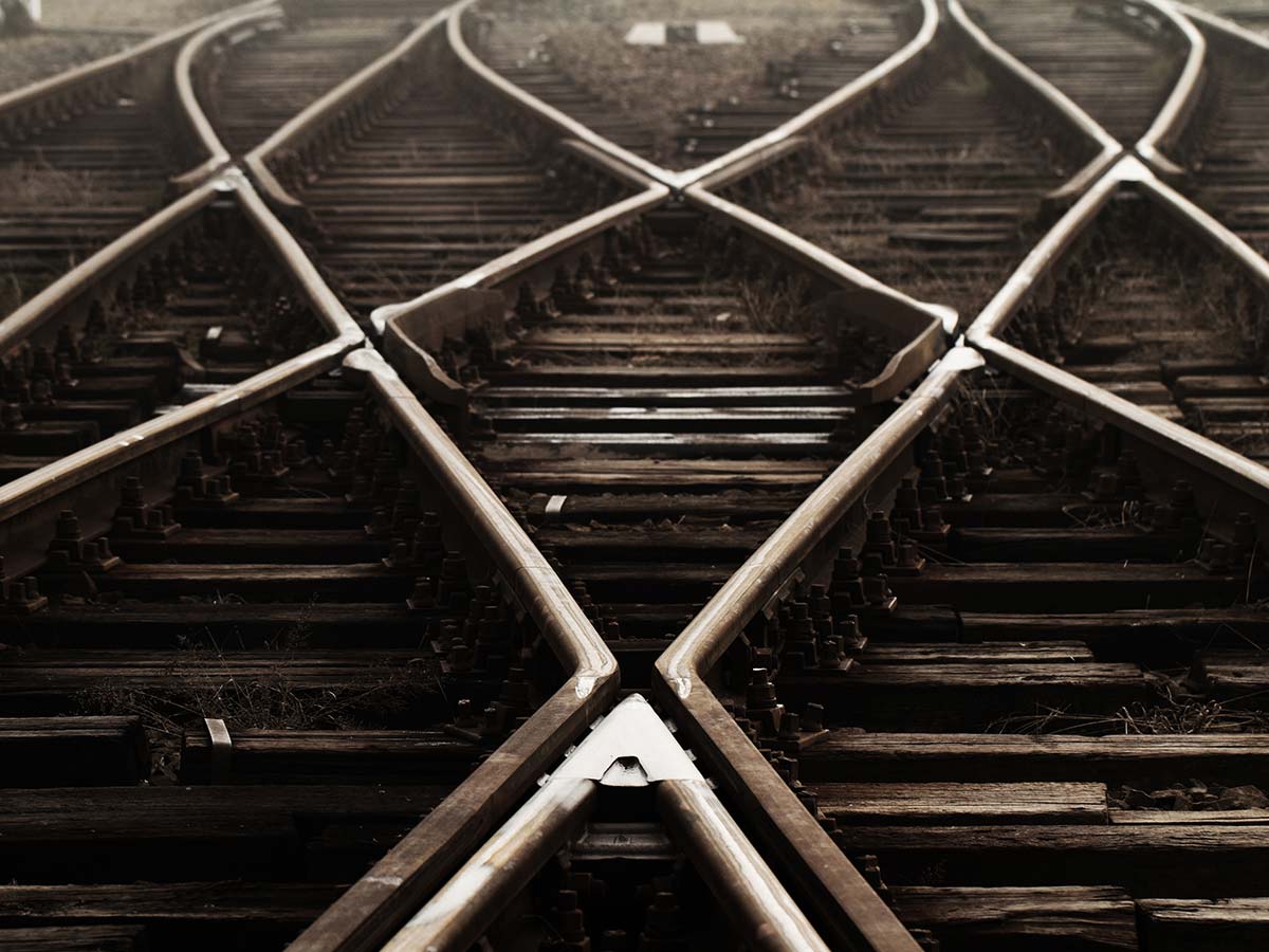 Railroad Crossing Tracks